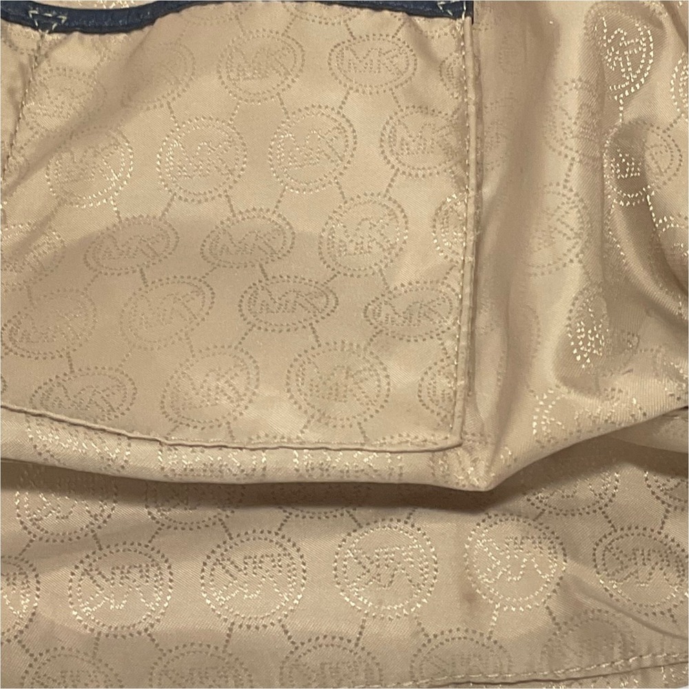 Michael Kors shoulder bag tote drawstring Camden satchel boho hobo leather purse - Picture 12 of 16